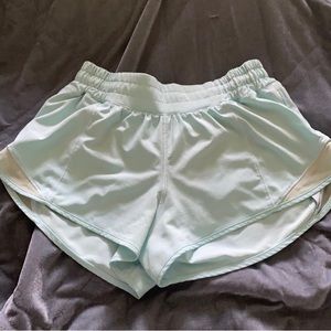 Hotty Hot Low-Rise Lined Short 2.5" Electric Turquoise